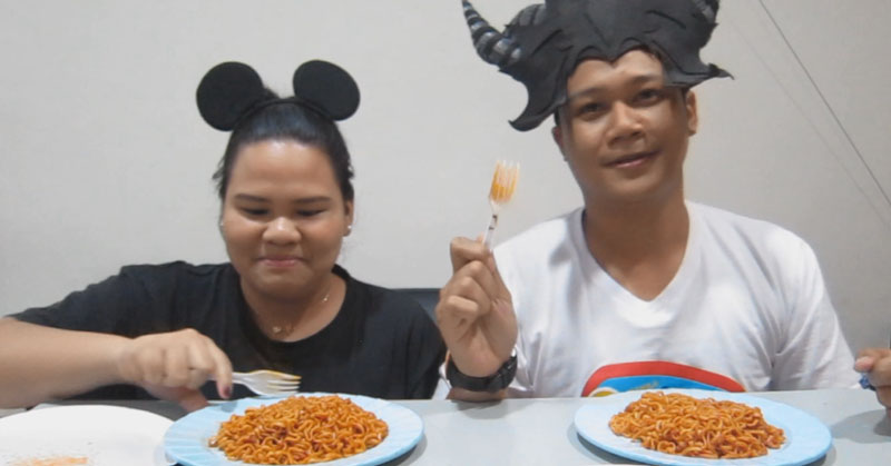 SUPER SPICY NOODLE CHALLENGE + PARUSANG ATI-ATIHAN NG TAMBALANG BOBO!