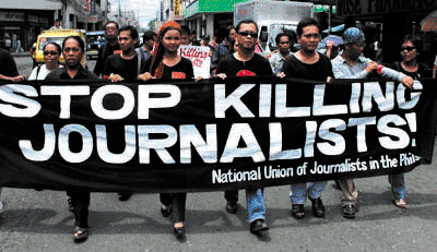 Delegado ng 10th NUJP National Congress, Nagprotesta sa Quezon City!