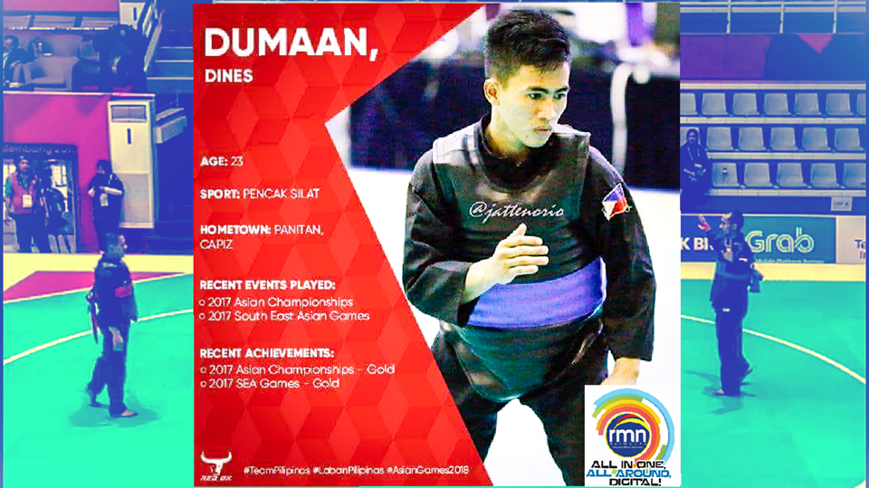 ASIAN GAMES 2018 | Capize&ntilde;o athlete nga si Dines Dumaan, sulod na sa semi final round sang Pencak Silat!