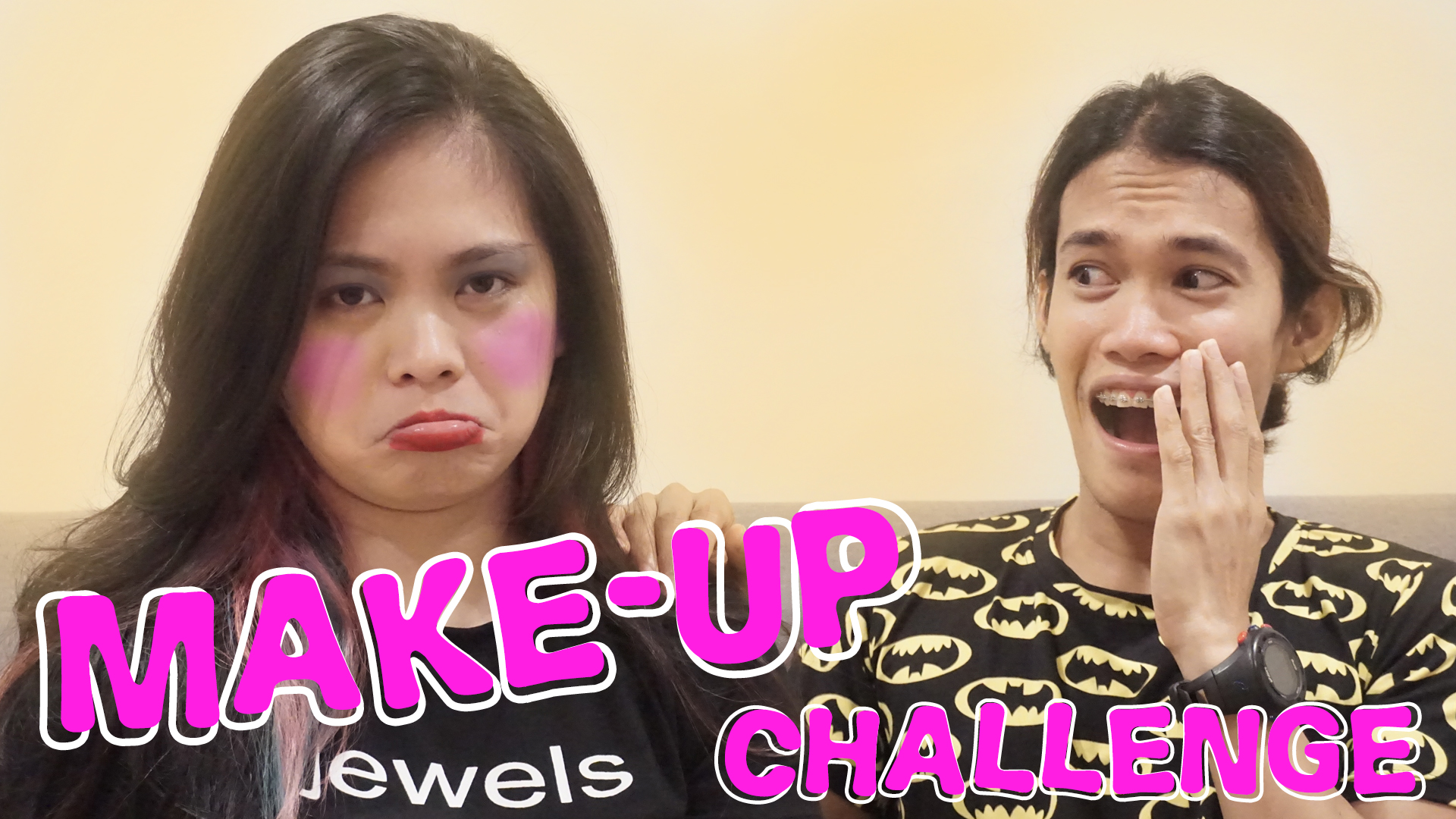 MAKEUP CHALLENGE with LILY GAYA and IDOL KITCHIE