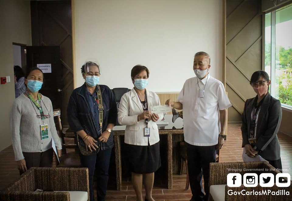 TESDA, Tumanggap ng P1M mula sa Provincial Government ng Nueva Vizcaya