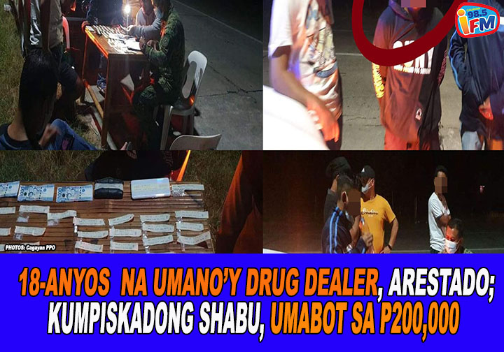 18-anyos na umano’y Drug Dealer, Timbog; Nakumpiskang Shabu, Umabot sa P200,000
