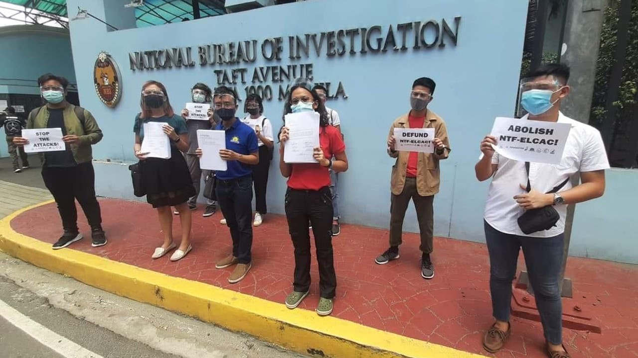 AFP, PNP, at NTF-ELCAC, inireklamo ng ilang youth groups dahil sa red-tagging
