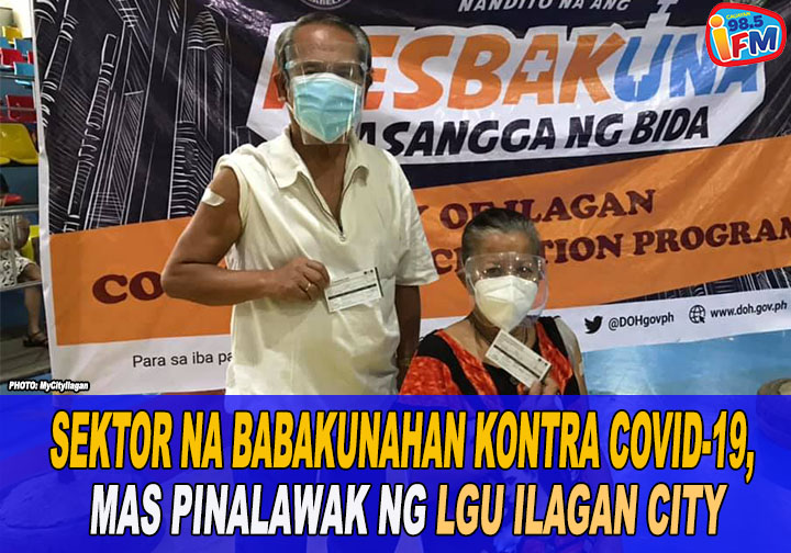 Sektor na Babakunahan kontra COVID-19, Mas Pinalawak ng LGU Ilagan City