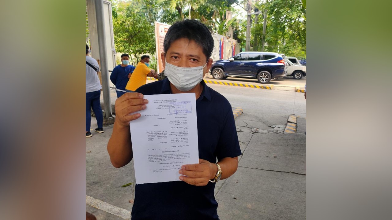 Pinuno ng Philippine International Trade Incorporation, sinampahan ng patong-patong na reklamo sa Ombudsman