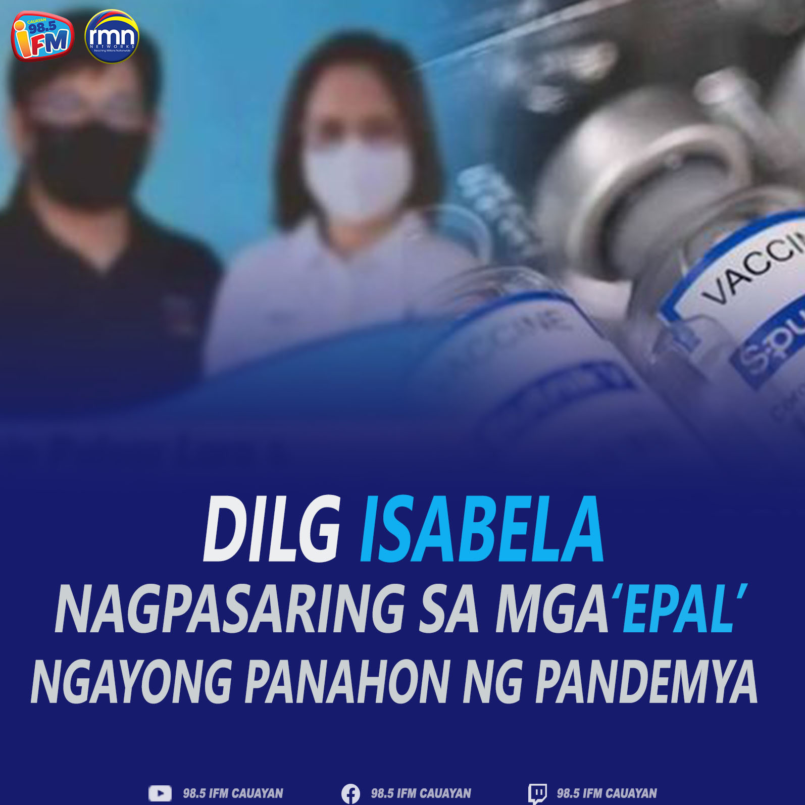 DILG Isabela, Nagpasaring sa umano&rsquo;y &lsquo;Paepal&rsquo; na Pulitiko ngayong Pandemya
