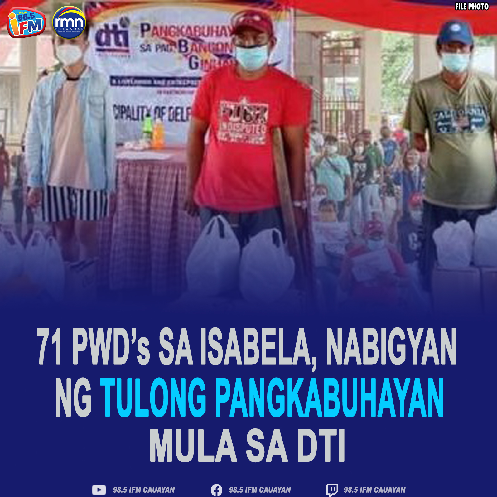 71 PWDs sa Isabela, Nabigyan ng Tulong Pangkabuhayan