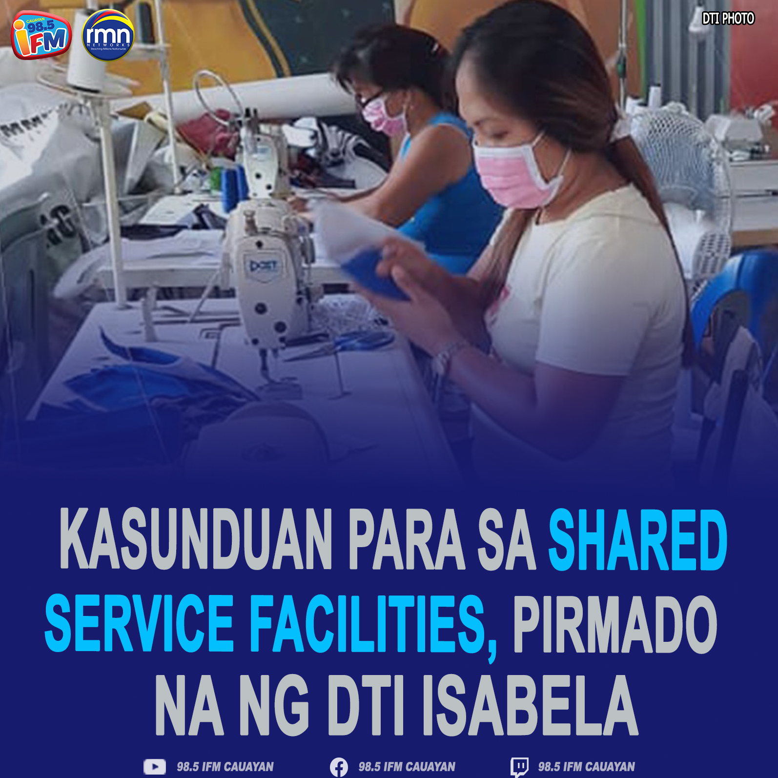 Kasunduan para sa Shared Service Facilities, Pirmado na ng DTI Isabela