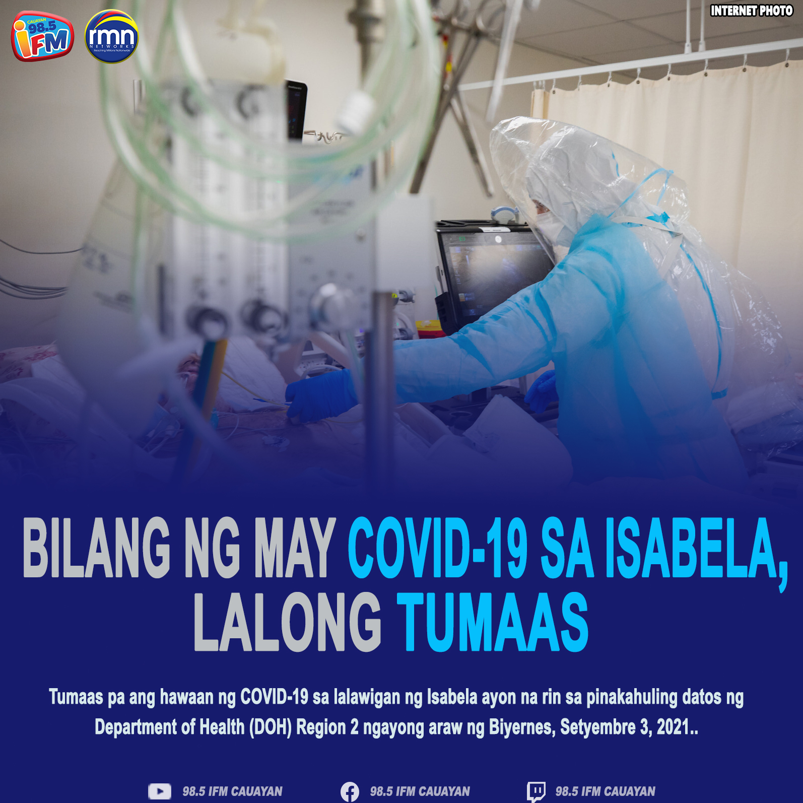 BILANG NG MAY COVID-19 SA ISABELA, LALONG TUMAAS