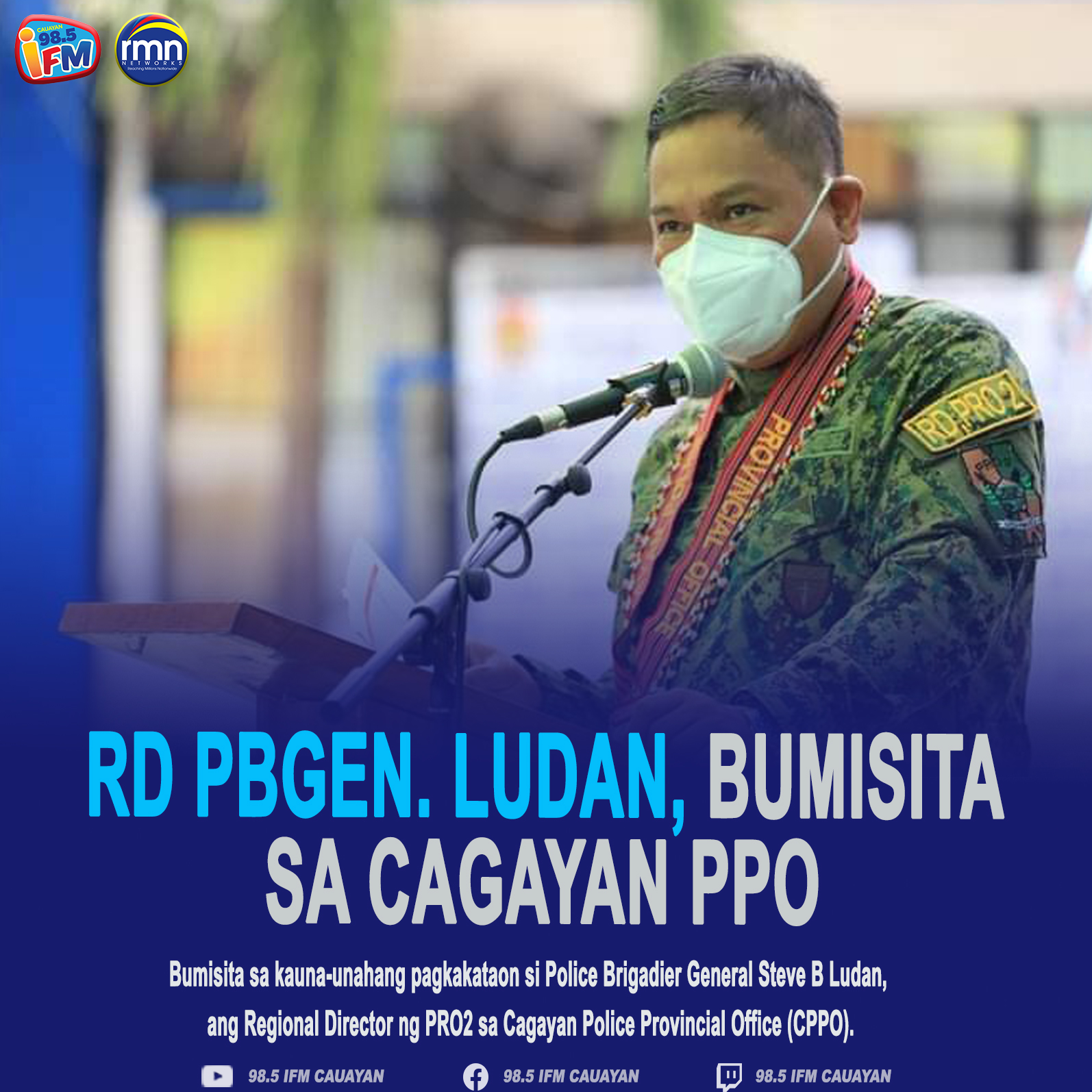 DIRECTOR NG PRO2, BUMISITA SA CAGAYAN PPO