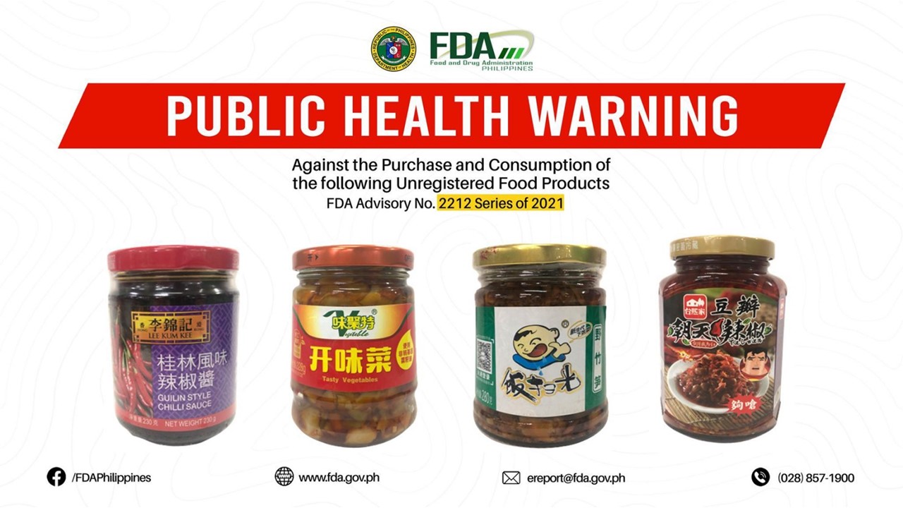FDA, nagbabala sa produktong hindi rehistrado sa ahensya