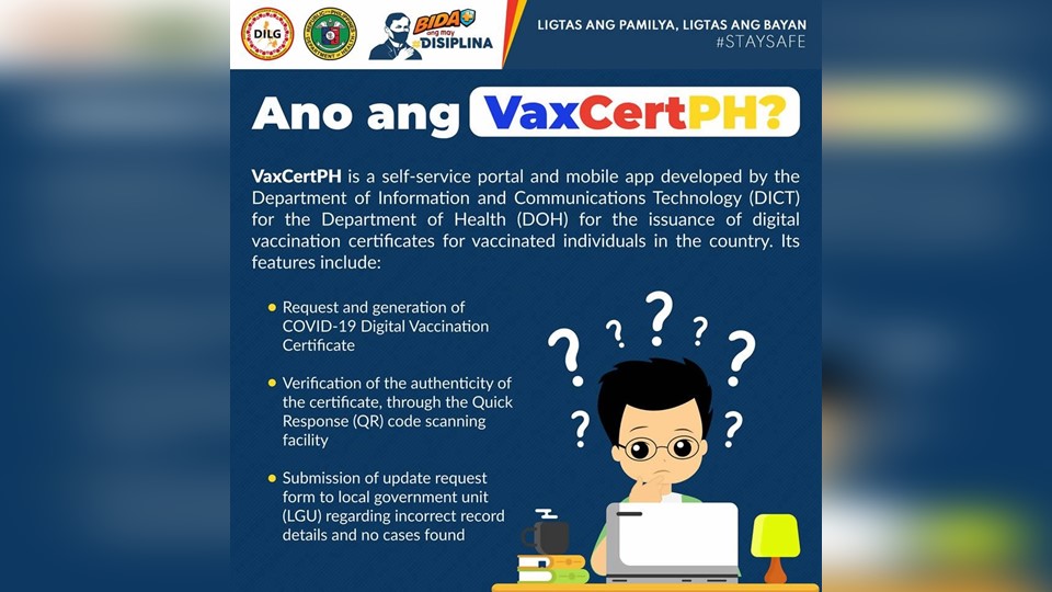 VaxCertPH para sa mga ba-biyahe abroad, maaari ng ma-access ng publiko