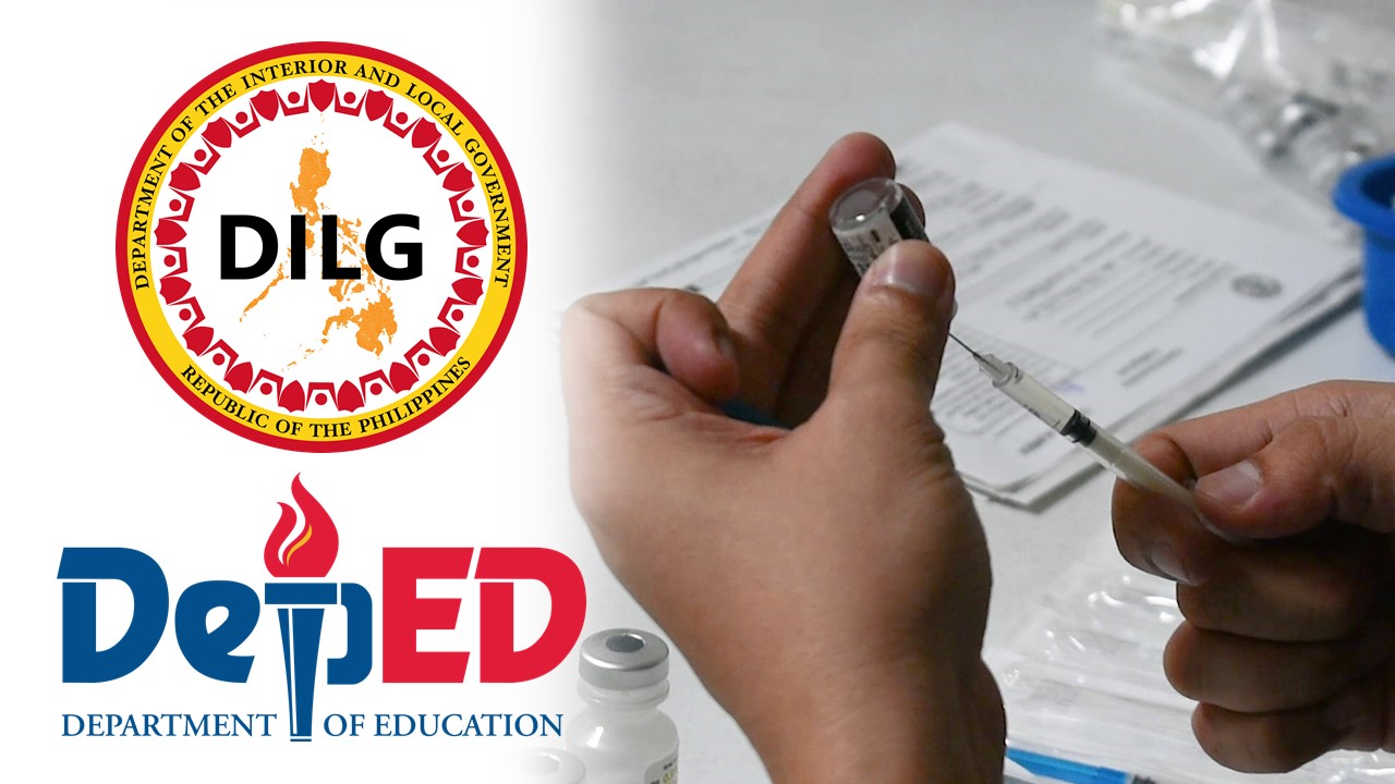 DILG, walang natatanggap na ulat na umaalma ang DepEd na gawing vaccination site ang mga paaralan