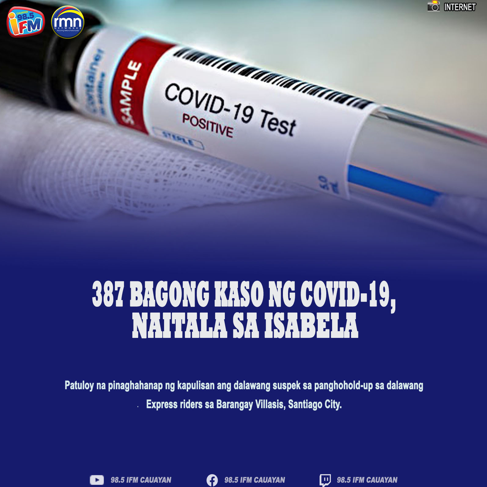 387 Bagong Kaso ng COVID-19, Naitala sa Isabela