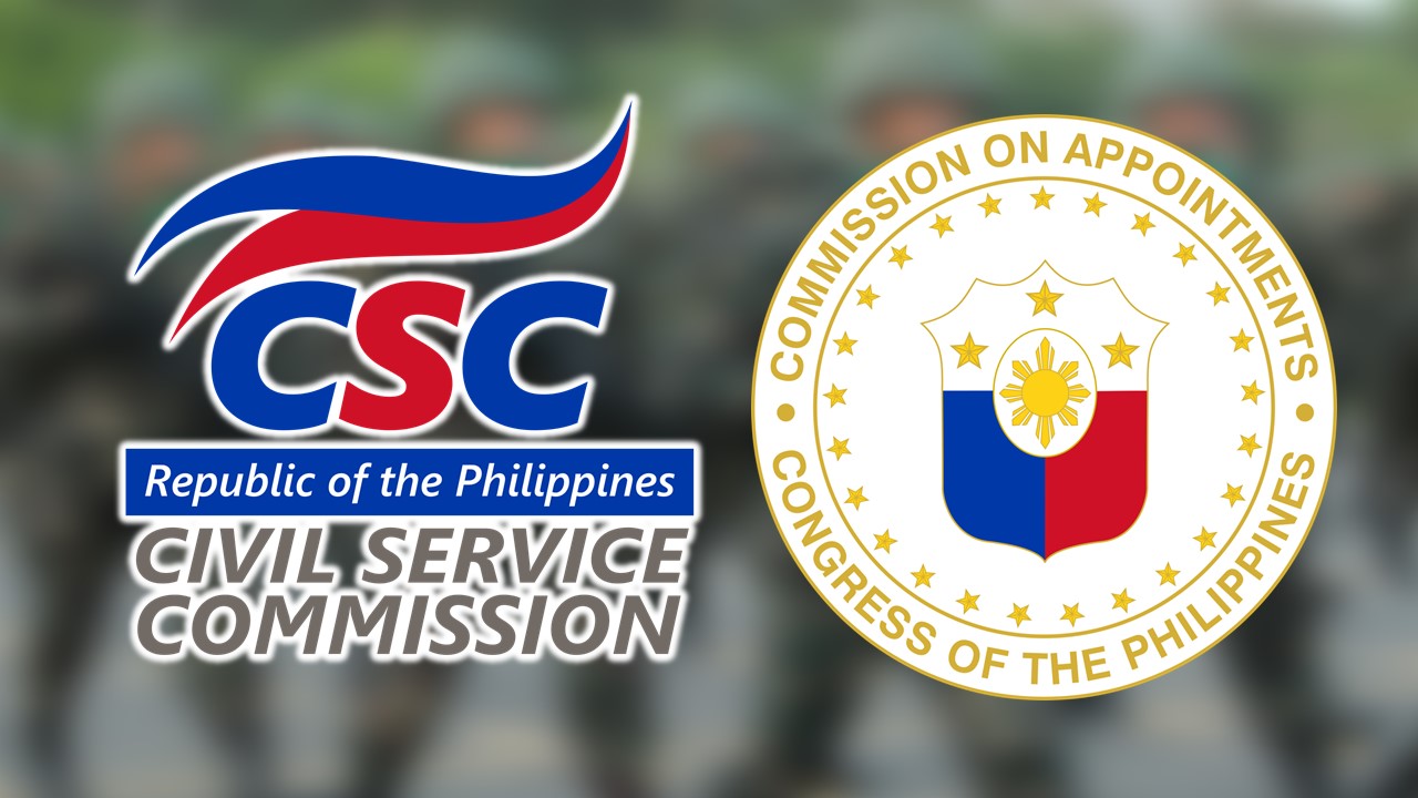 Appointment ng isang commissioner ng Civil Service Commission at 16 na senior officials ng AFP, lusot sa Commission on Appointments