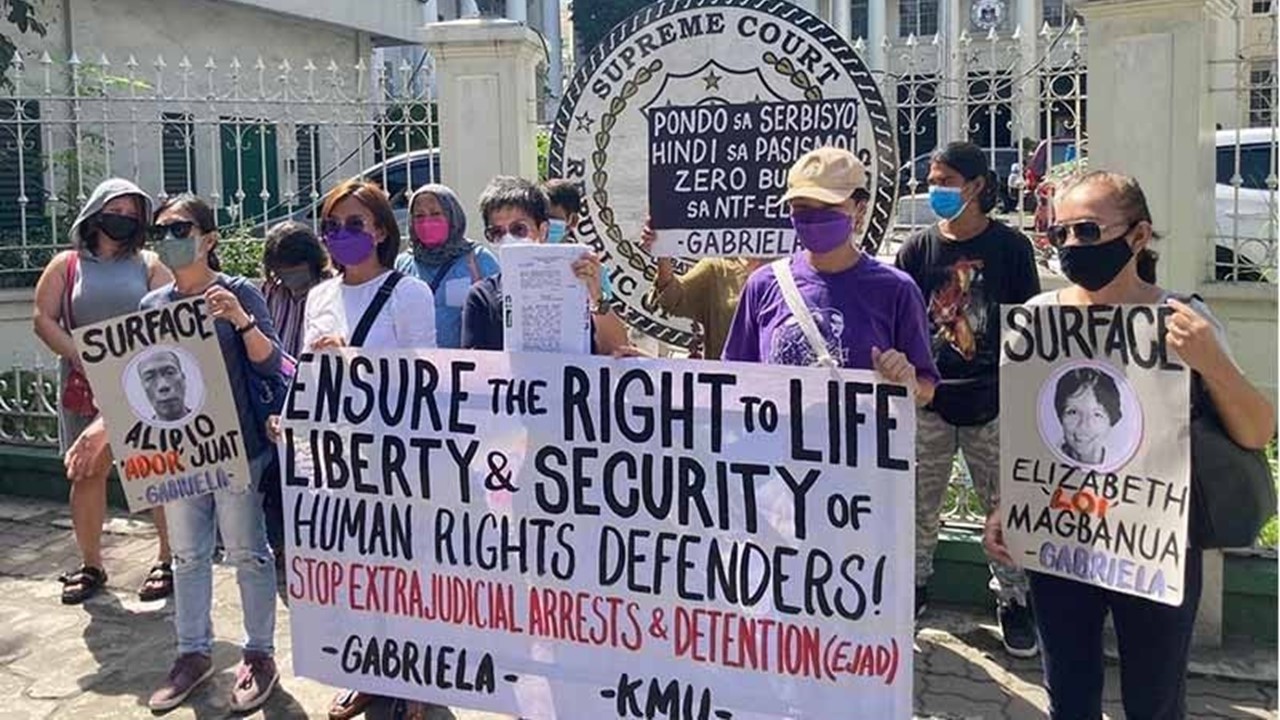 Korte Suprema, naglabas ng writ of amparo para sa mga nawawalang aktibista
