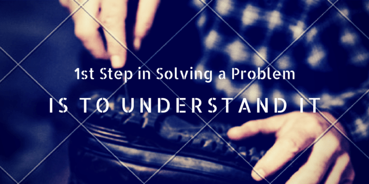 1st Step in Solving a Problem (1)