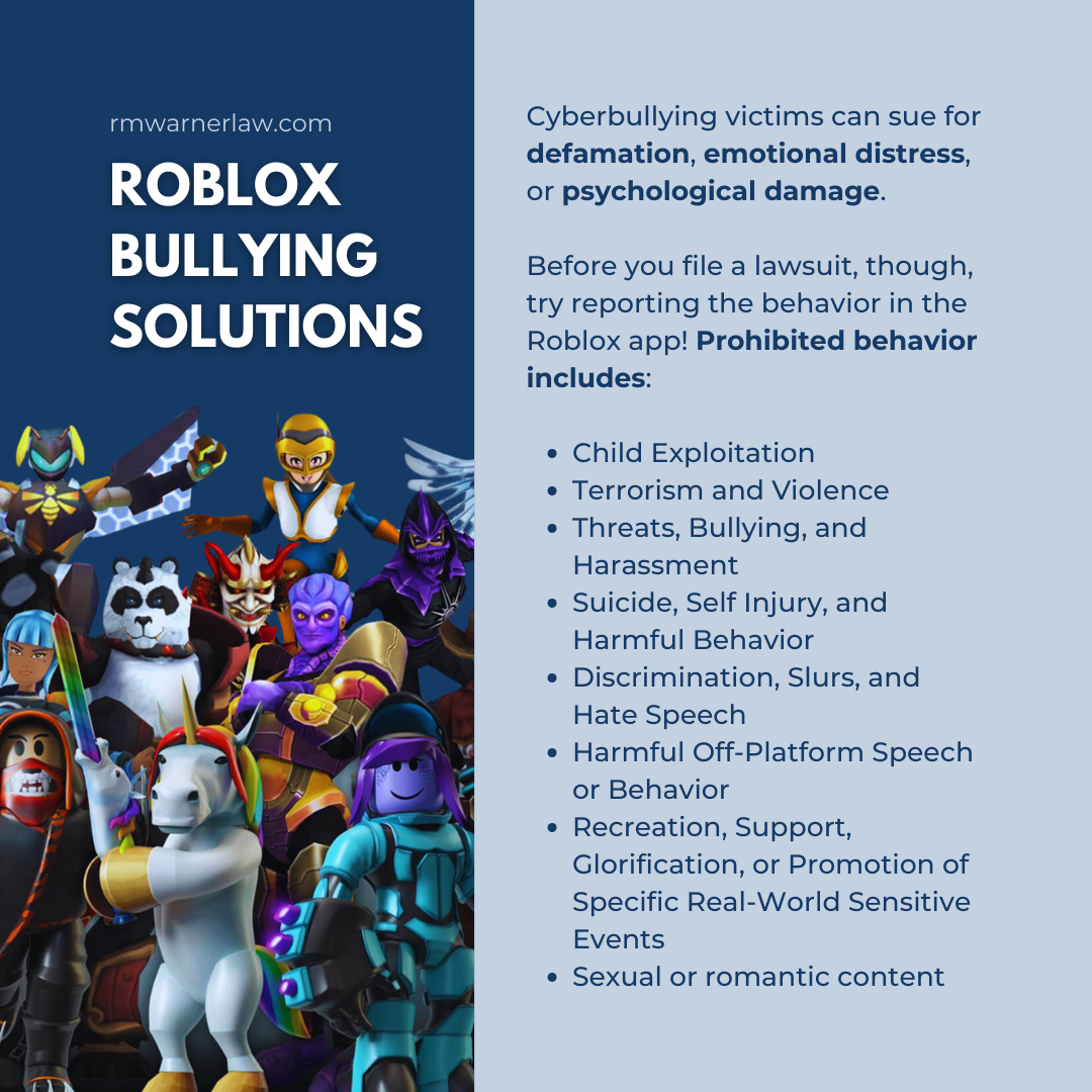 Legal Infographic Gallery Roblox Bullying Solutions 
