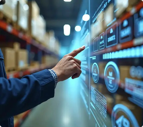 Futuristic technology concept