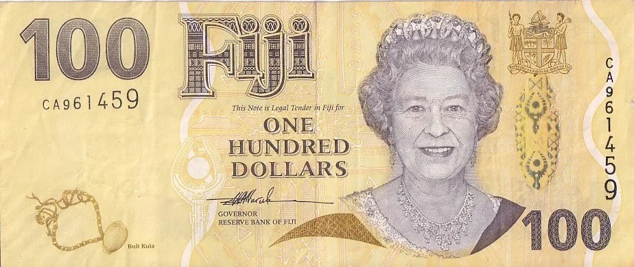 Fiji 100 Dollars 2007 Savenaca Narube Banknote