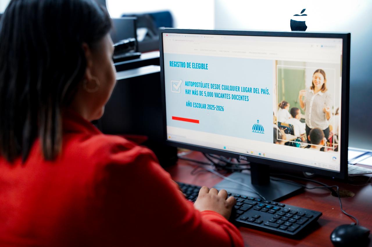 Más de 5,500 profesores han optado por vacantes a través de plataforma virtual del Minerd