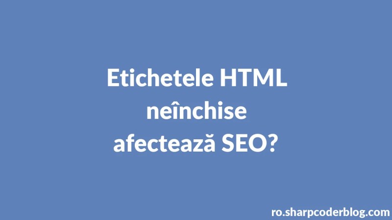 Do Unclosed Html Tags Affect Seo Sharp Coder Blog - Premium Light Texture Gallery - 8K