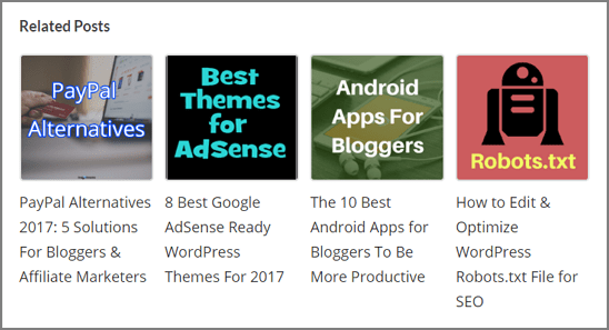 This is a great way to get your readers familiar with the . 7 Best Related Posts WordPress Plugins For 20178 (With Thumbnails)