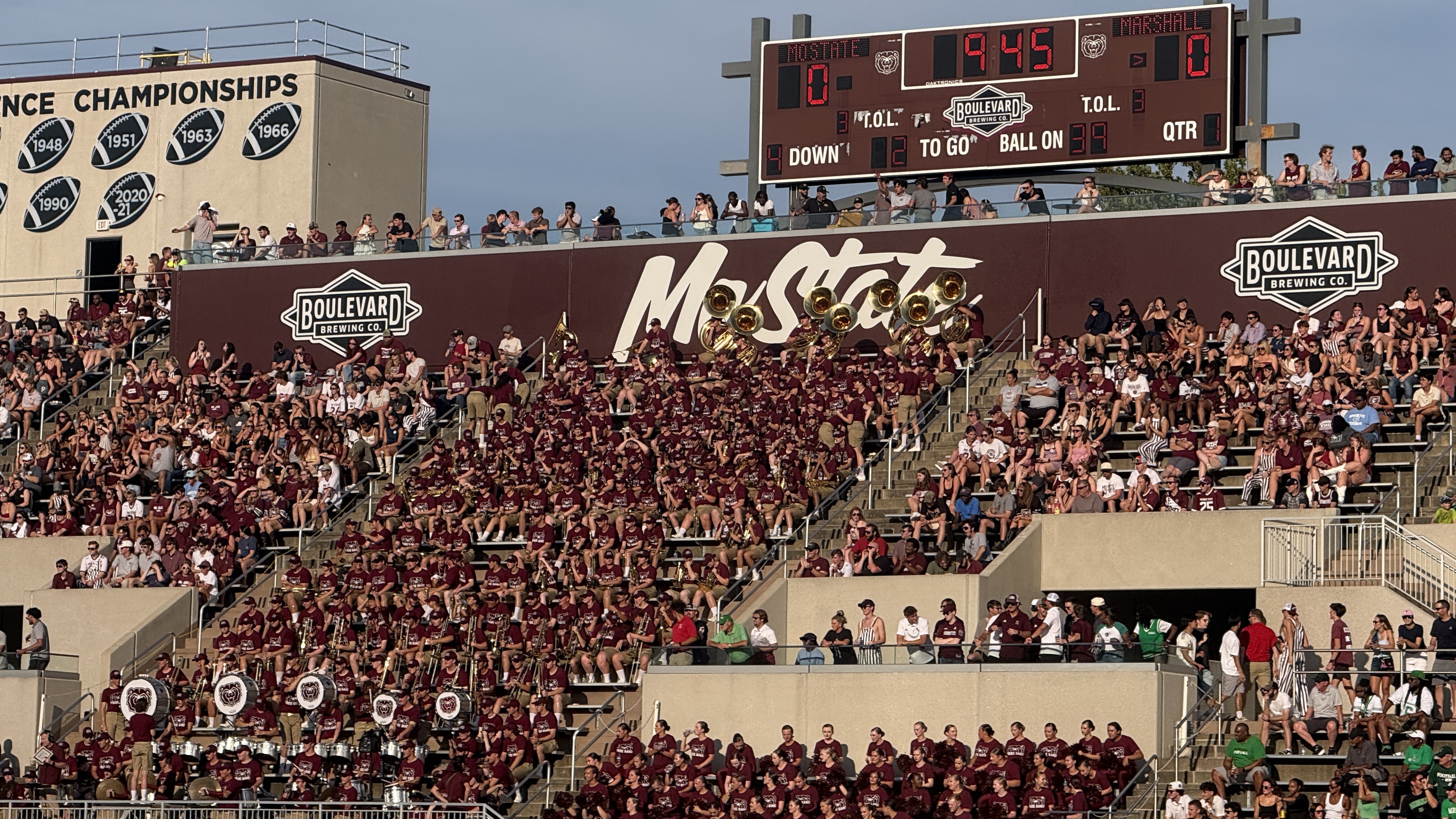Missouri State football game day