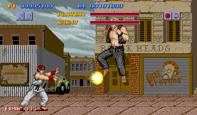 Commando (Capcom 1985), the first vertical shooter I ever played.