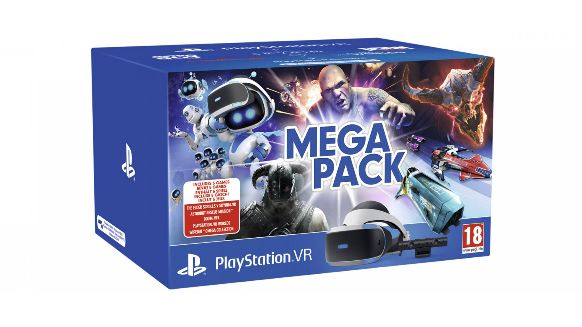PSVR 'Mega Pack' Hardware Bundle for Europe to Arrive with 5 Top