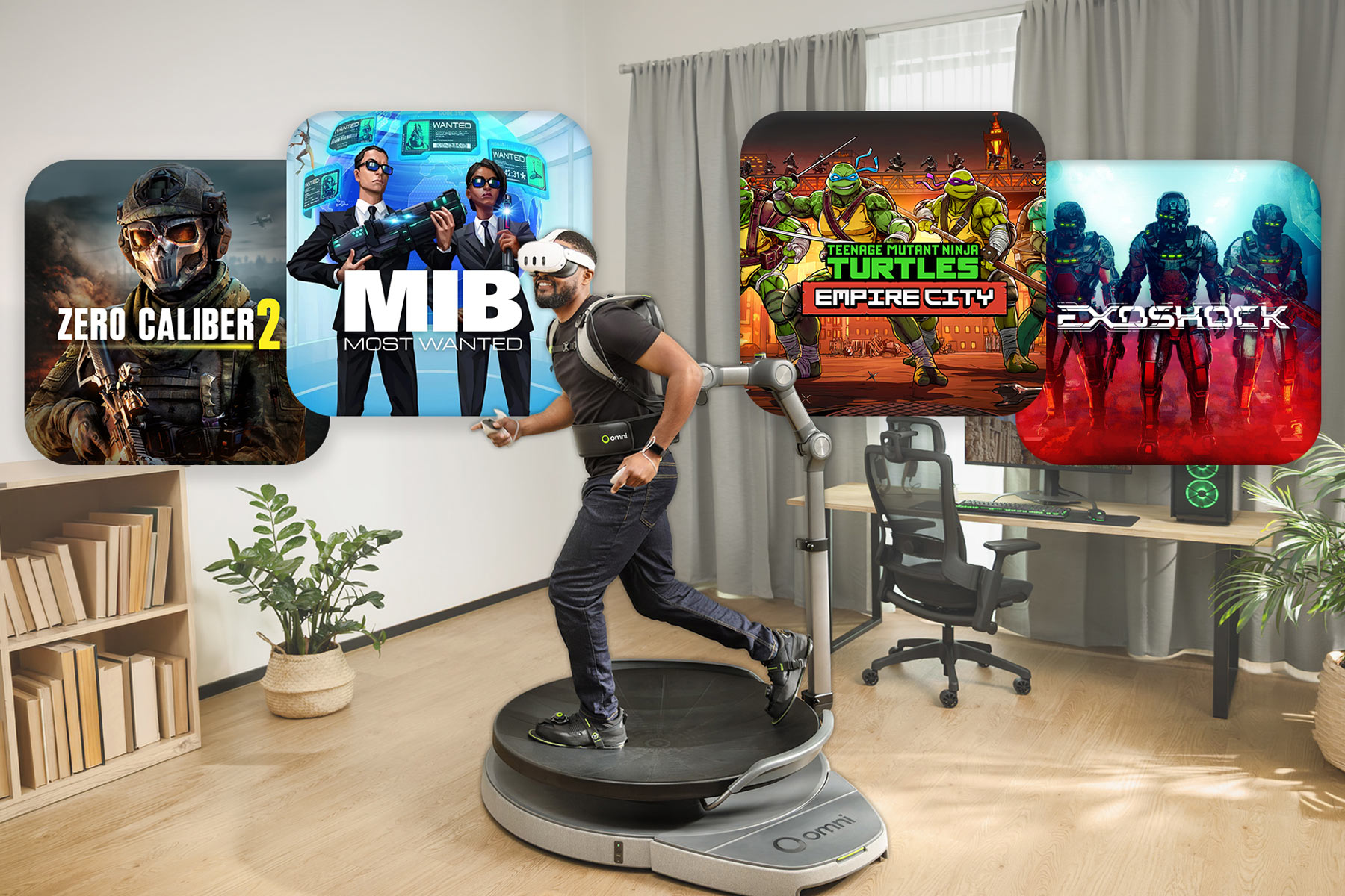 ＶＲ Omni One is the First VR Treadmill with Official Support for Meta