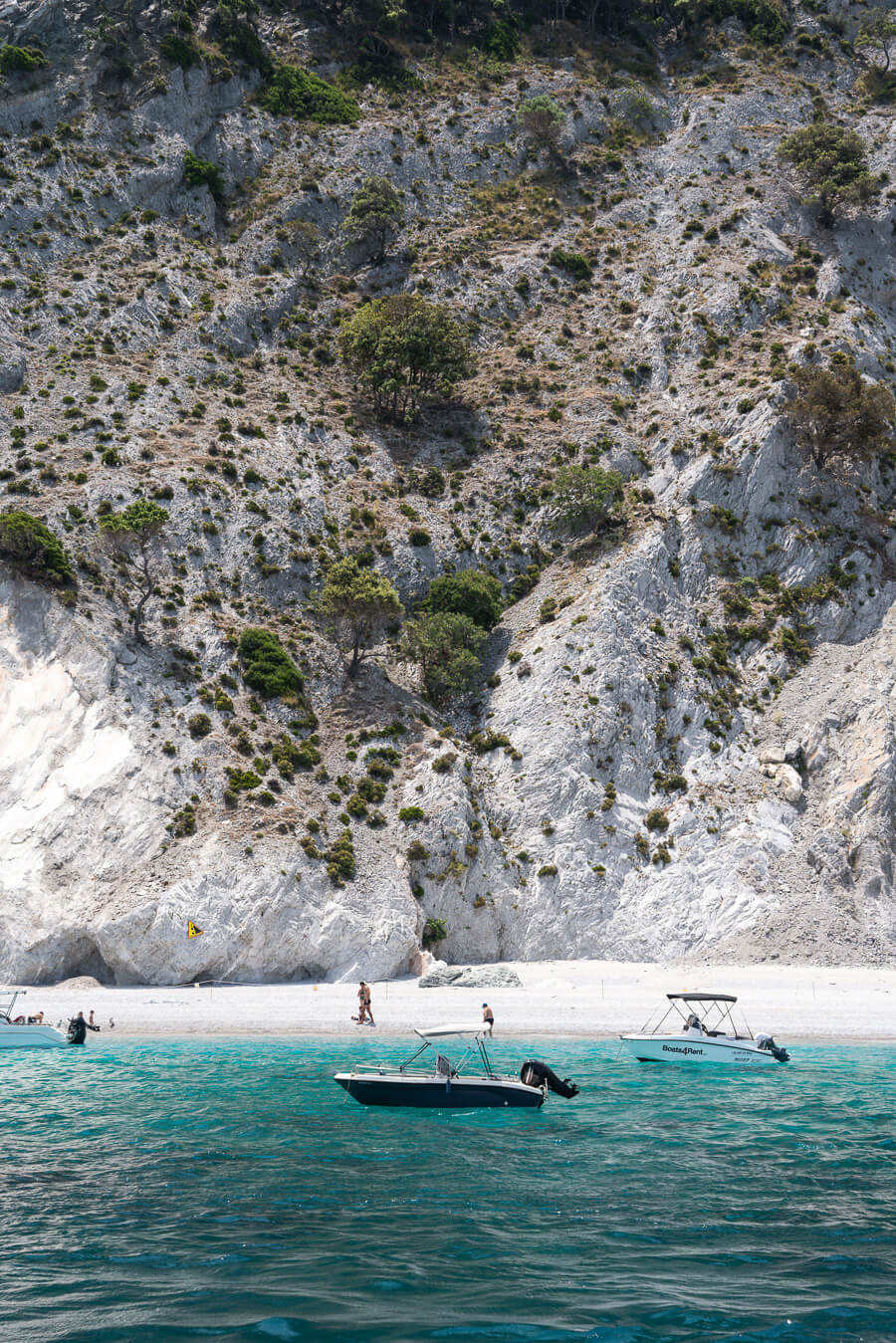 Lalaria beach boat trip, Skiathos, Greece