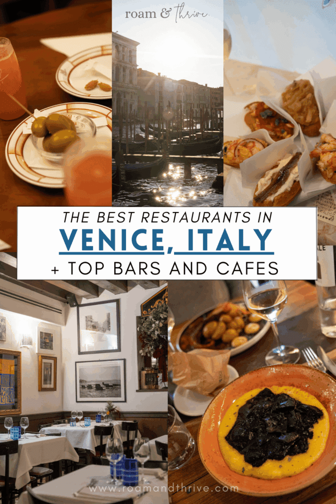 best restaurants in venice italy