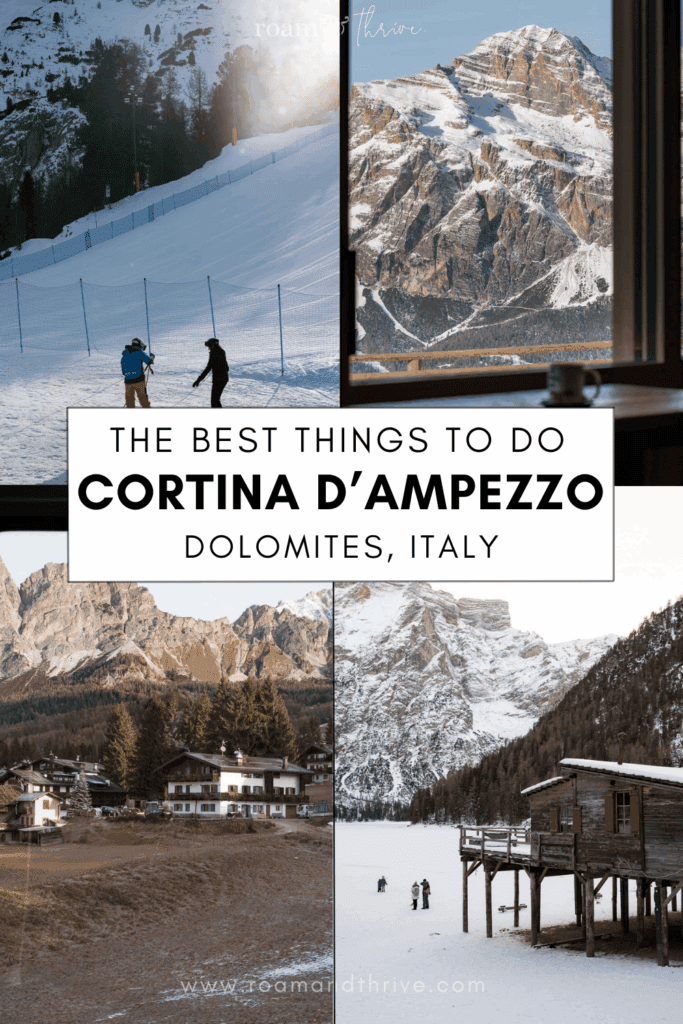 best things to do in cortina d'ampezzo