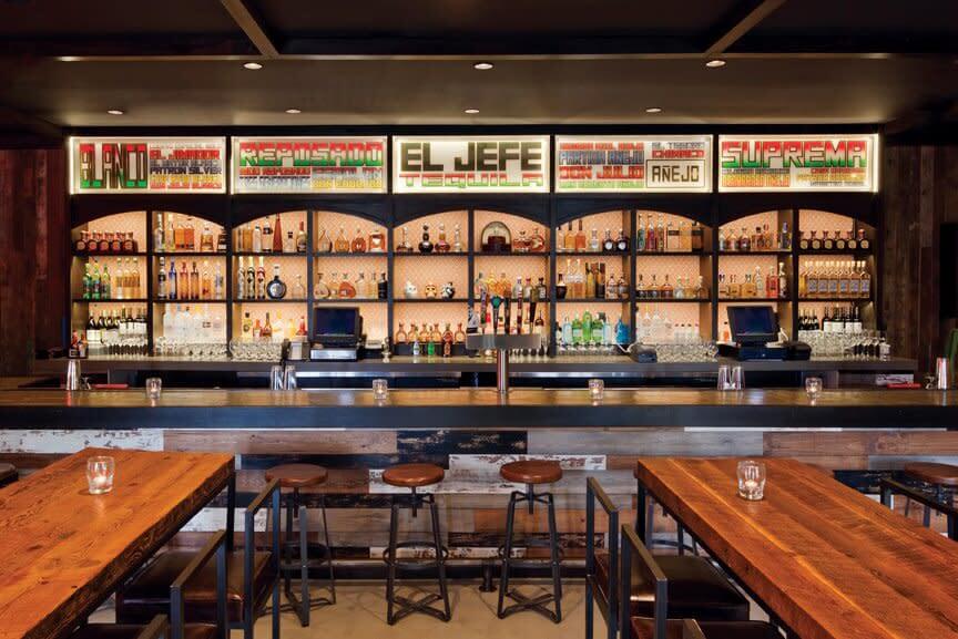 interior of el jefe in palm springs