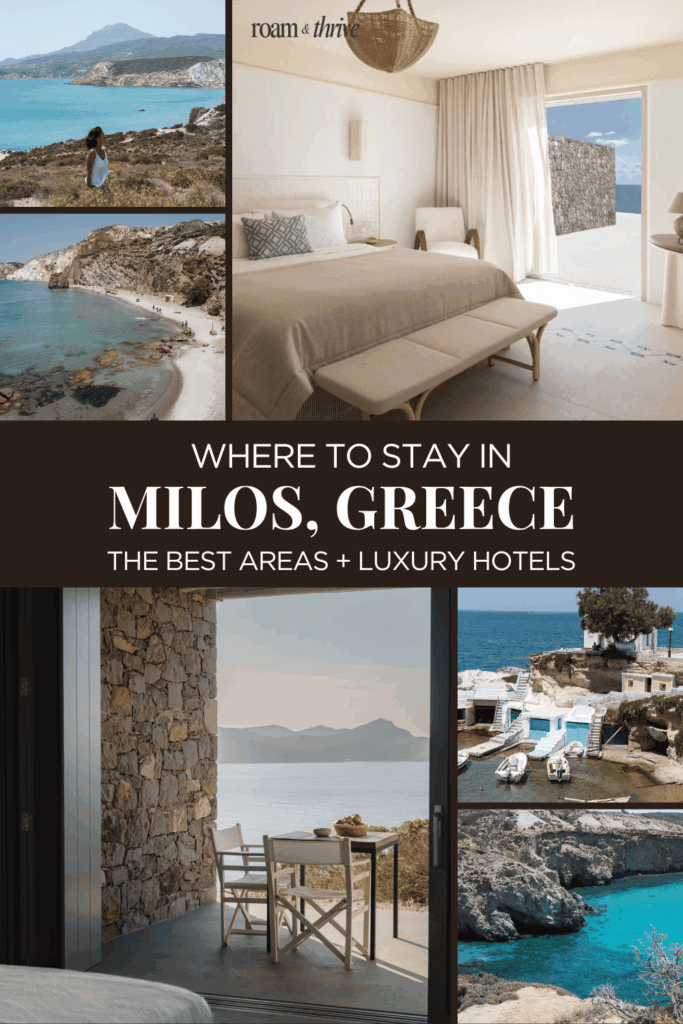 best hotels in milos greece