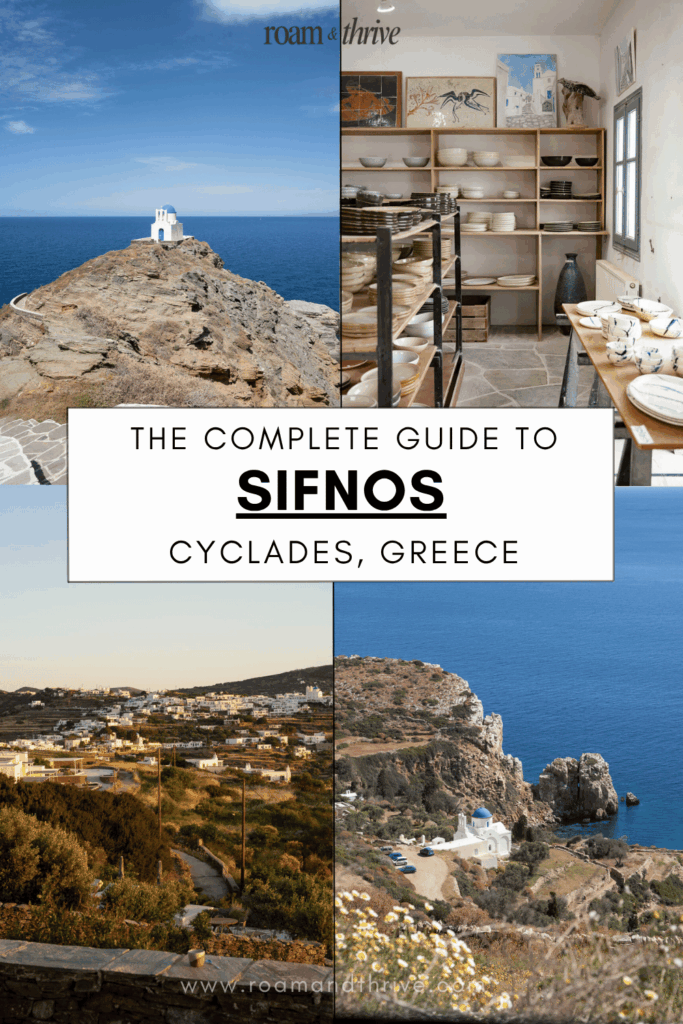 things to do in sifnos