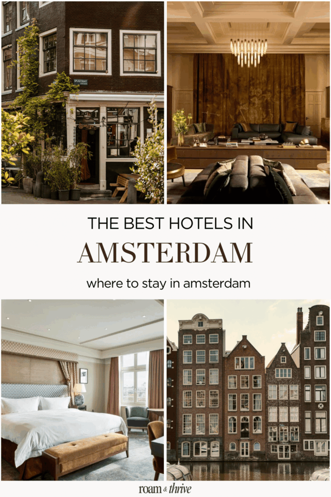 where to stay in amsterdam