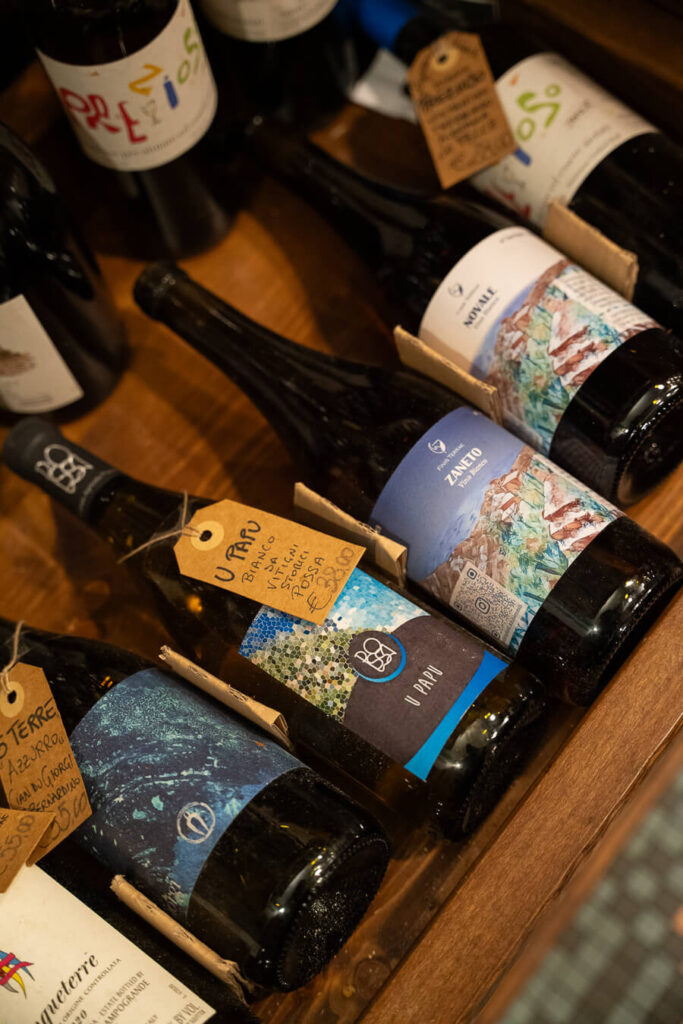 local wine in cinque terre