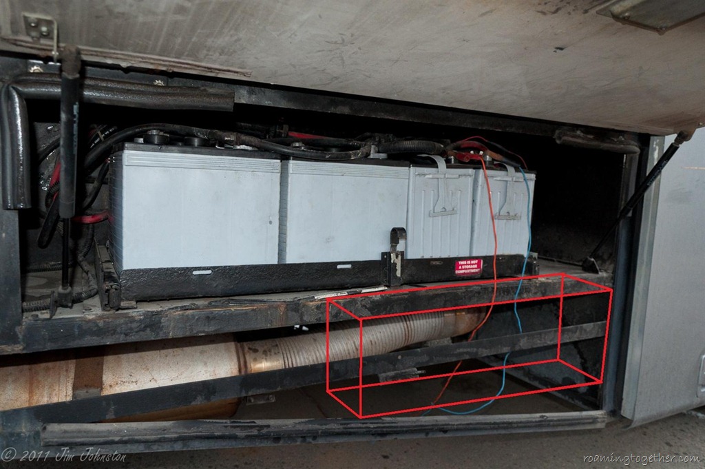RV Project New Battery Tray Roaming Together So Much World, So