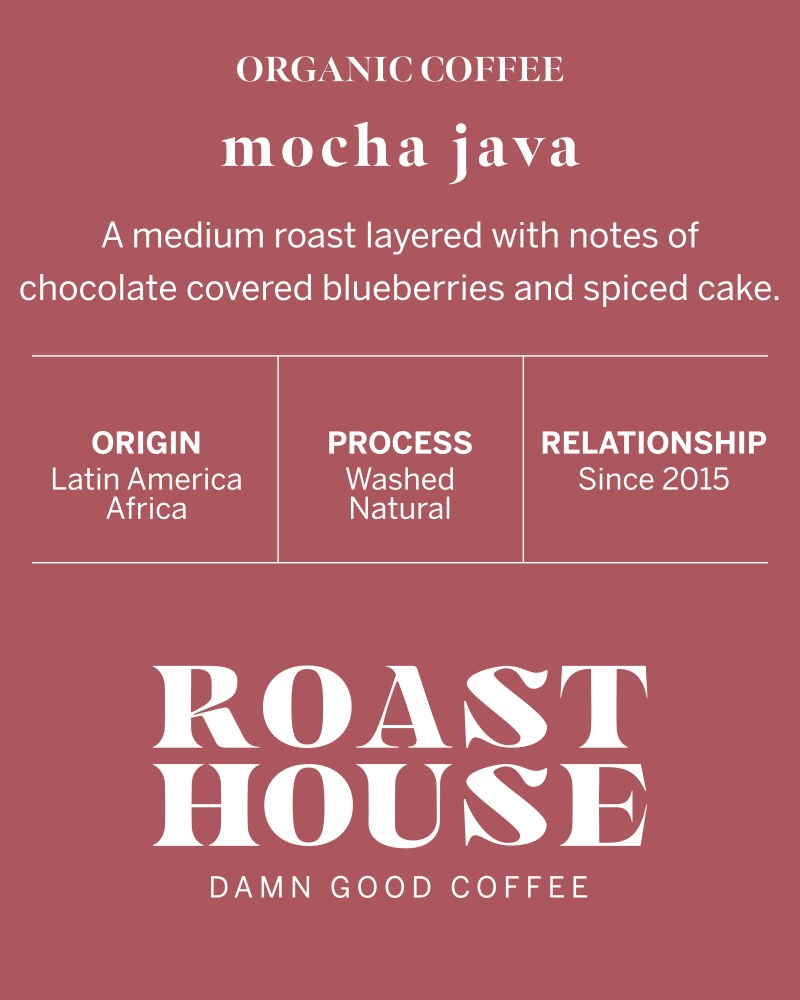 Mocha Java Medium Roast Coffee Java Love Coffee Roasting Co - Premium Vintage Background Gallery - High Resolution