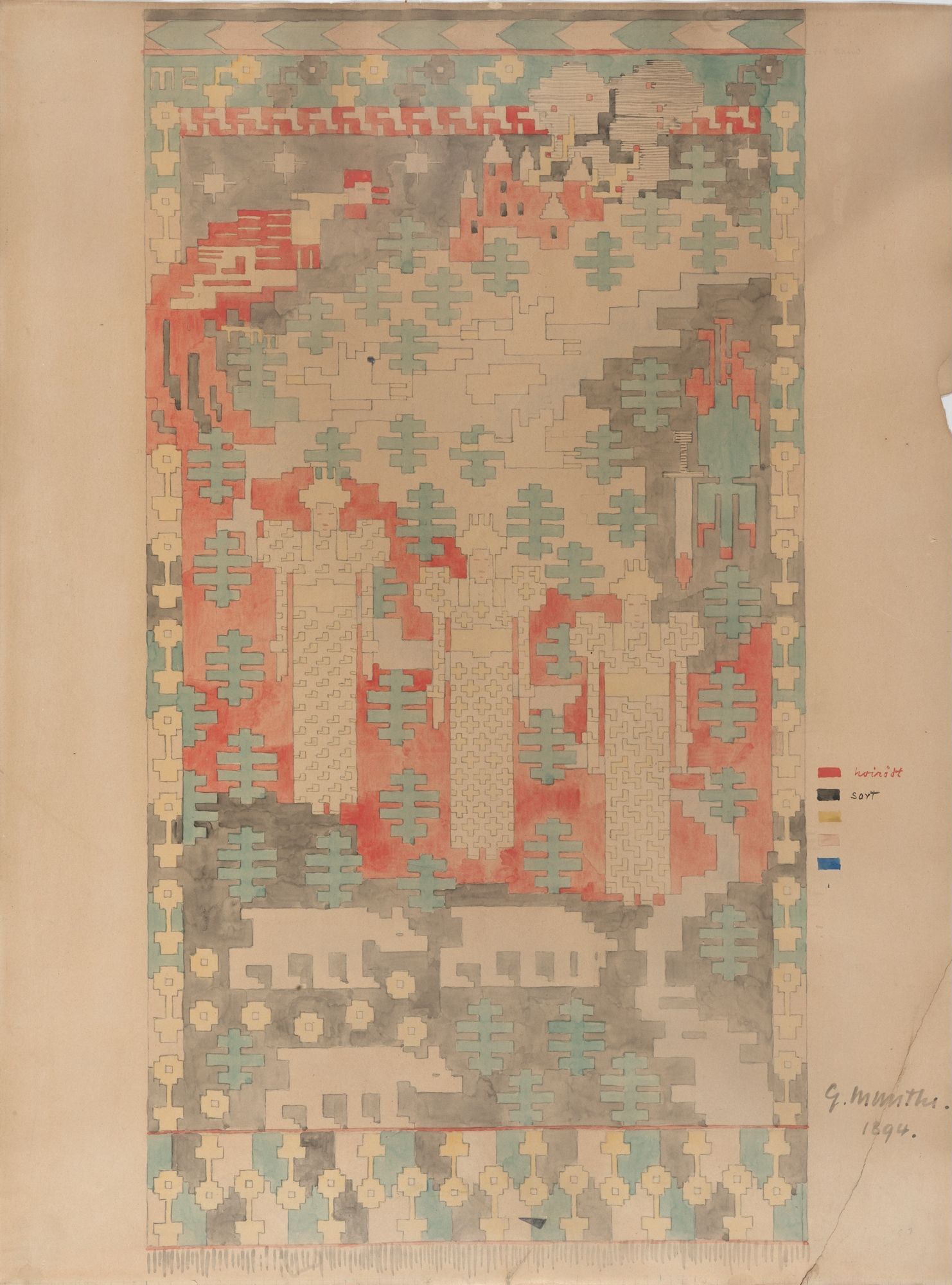 Another Norwegian Tapestry at the Manhattan Winter Show – Robbie