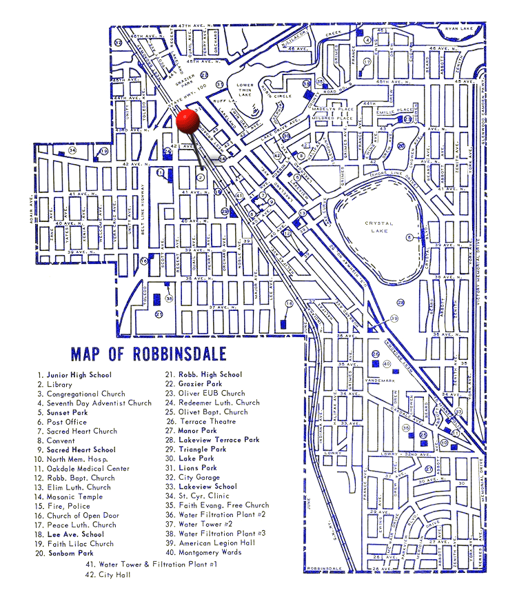 Contact Robbinsdale Historical Society 