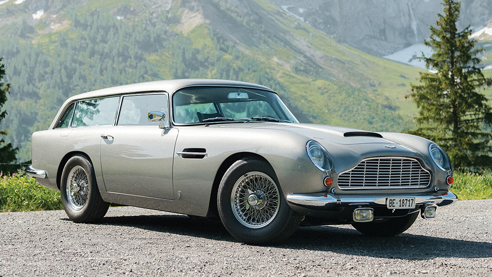Rare aston martin db5 shooting brake expected to sell for up to $1.4m