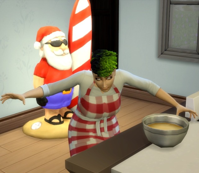 Sim being extreme when talking