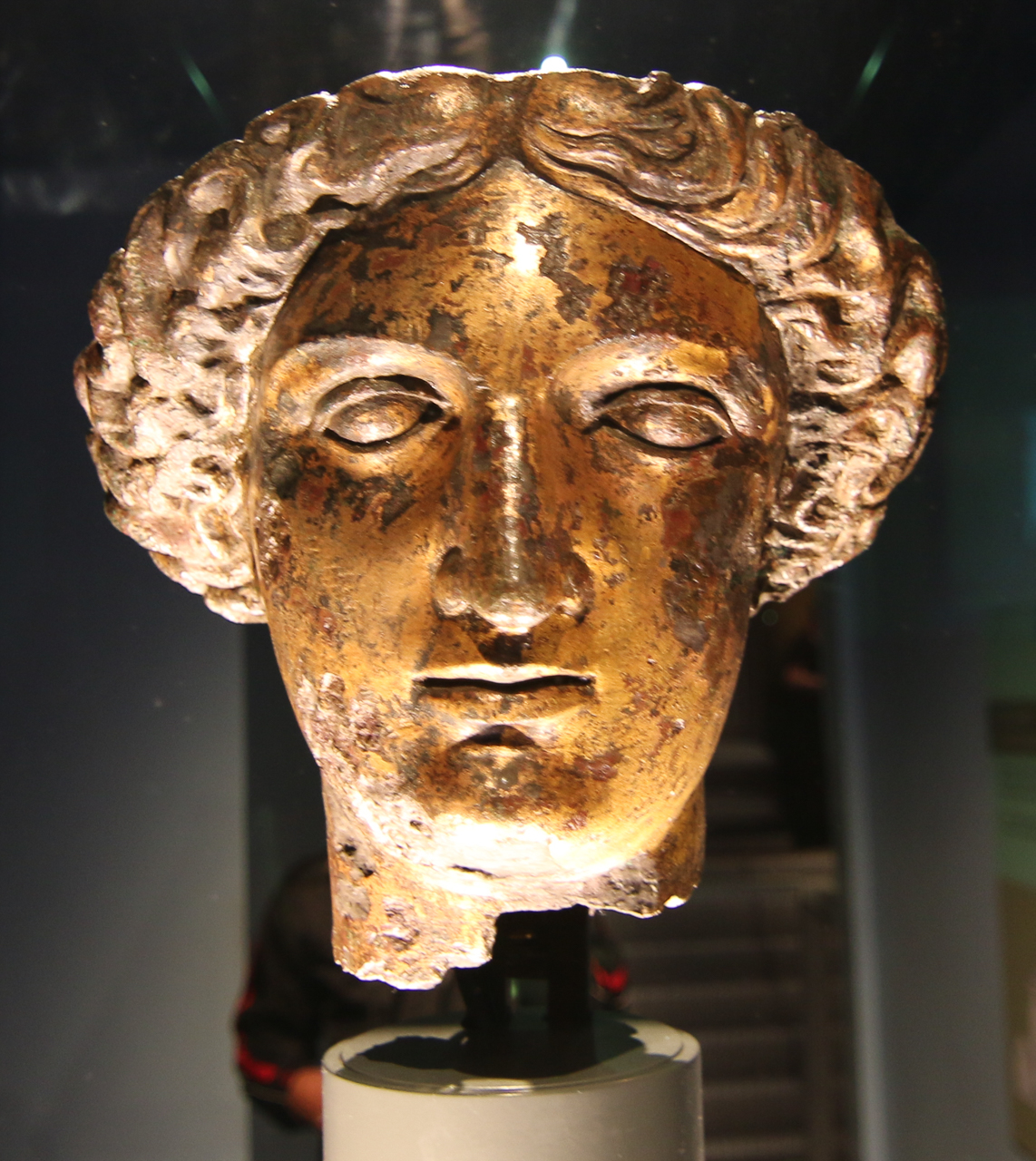 Sulis Minerva: The Romano-British diety worshiped at the Baths was a life-giving mother goddess. She was also thought to be the goddess of wisdom and decisions.