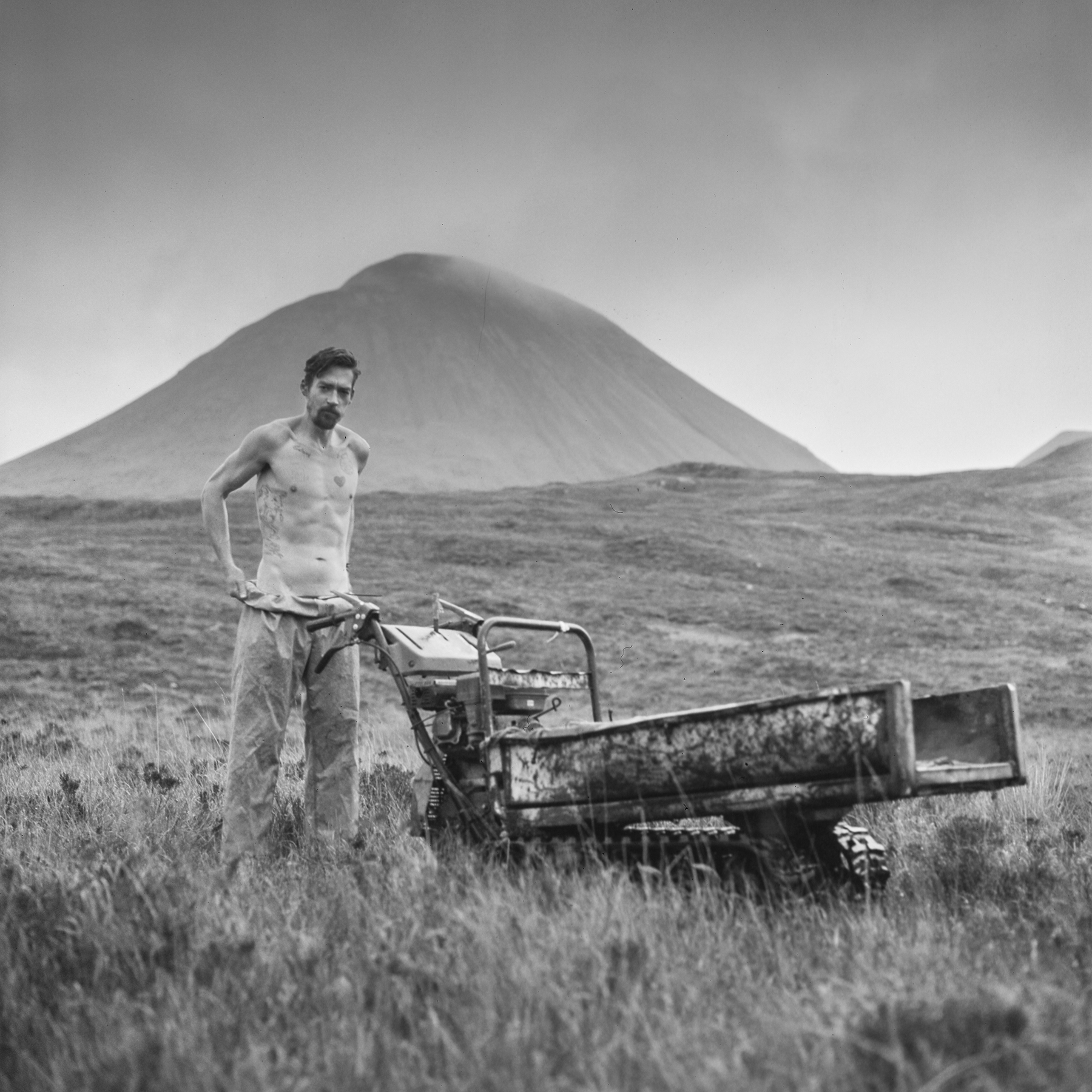 Mountain Path Builder project. Copyright Robert Andrew Mercer. Longterm photographic study documentation.