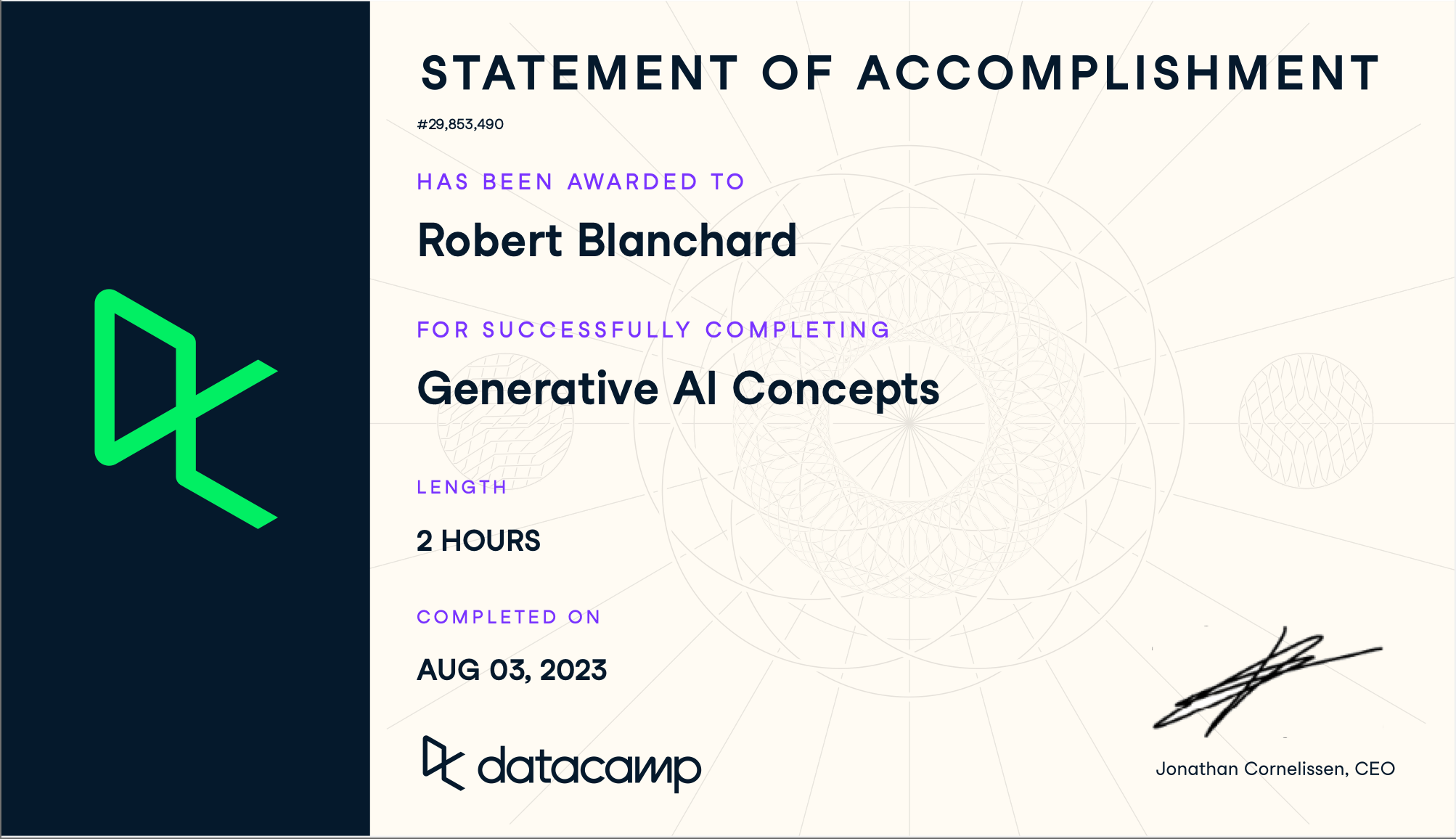 Datacamp - Generative AI Concepts