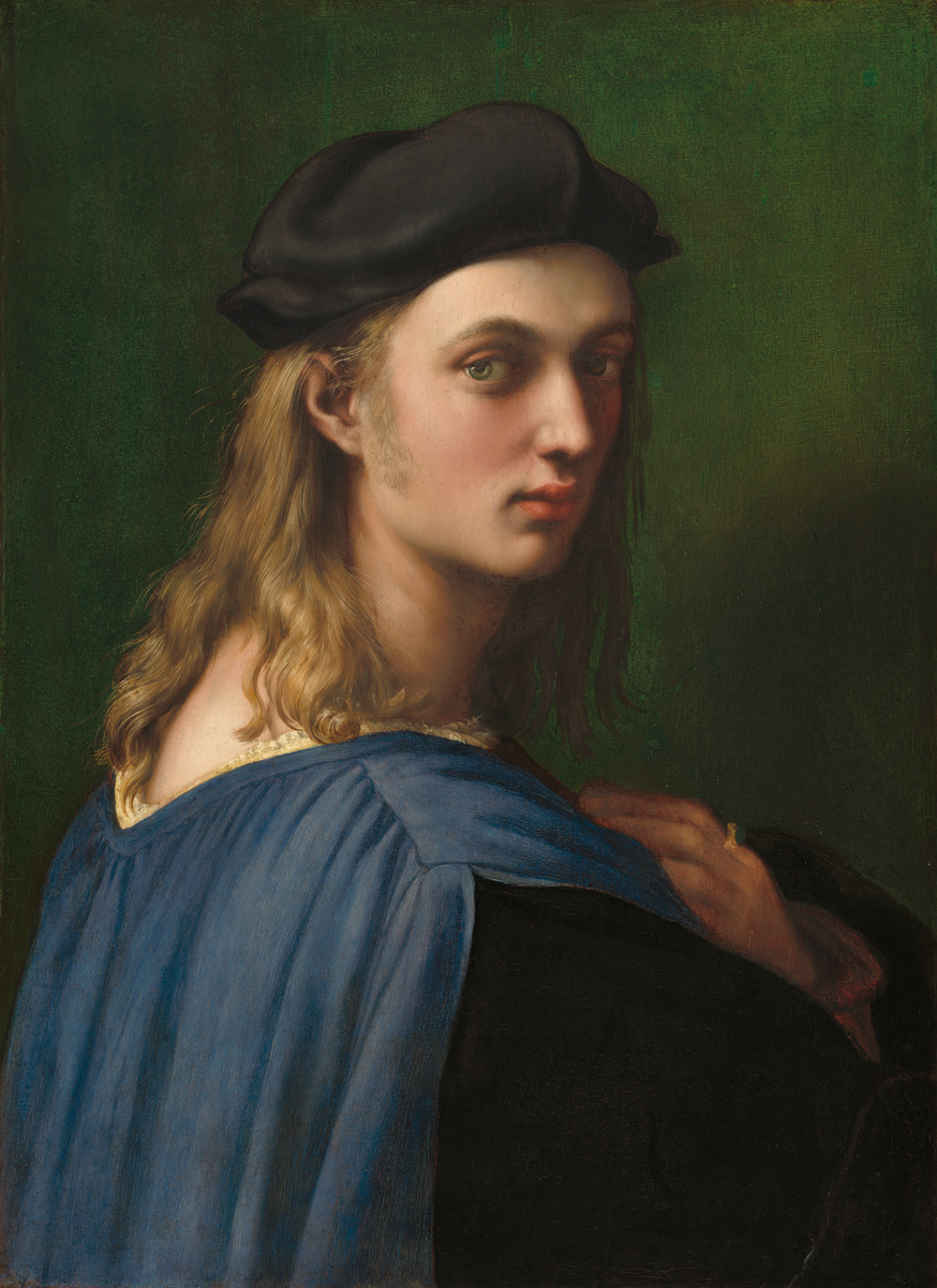 Raphael (Marchigian, 1483 - 1520 ), Bindo Altoviti, c. 1515, oil on panel, Samuel H. Kress Collection 1943.4.33
