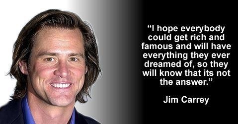 60 quotes from jim carrey: Food For Thought From Jim Carrey Yelling Quietly